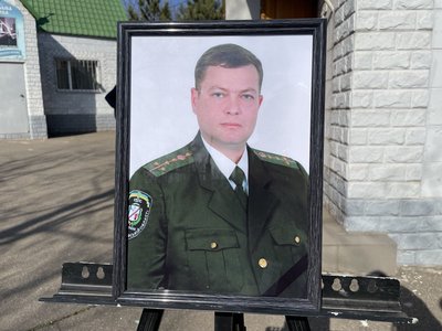 У Кривому Розі прощаються з загиблим внаслідок удару РФ 5 березня Сергієм Наконечним У Кривому Розі прощаються з загиблим внаслідок удару РФ 5 березня Сергієм Наконечним