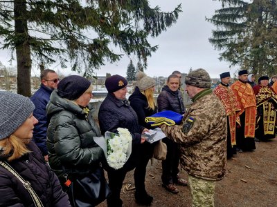Похорон військового, попрощалися з військовим, Василь Паращій, Тернопільщина, січень 2025 Похорон військового, попрощалися з військовим, Василь Паращій, Тернопільщина, січень 2025
