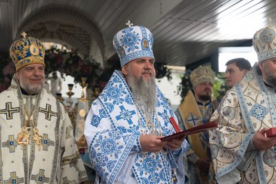 предстоятель ПЦУ Епіфаній під час святкового богослужіння в Тернополі предстоятель ПЦУ Епіфаній під час святкового богослужіння в Тернополі