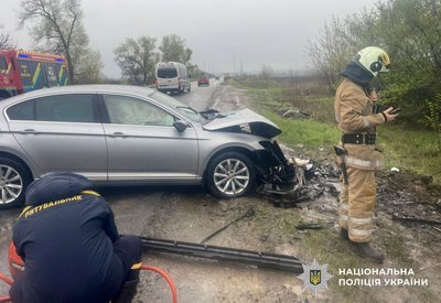ДТП на трасі М-22 на Полтавщині: травмовані четверо людей, серед них дитина