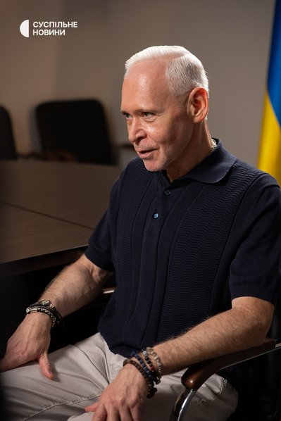Міський голова Харкова Ігор Терехов під час інтервʼю Суспільному, Харків, 13 серпня 2026 року Міський голова Харкова Ігор Терехов під час інтервʼю Суспільному, Харків, 13 серпня 2026 року