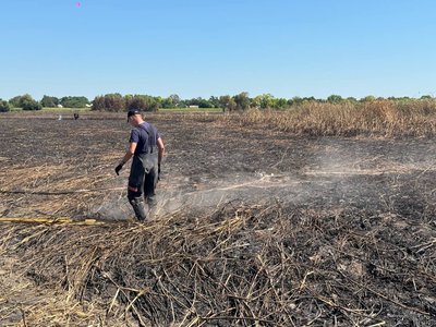 На Черкащині сьому добу рятувальники гасять торф'яники На Черкащині сьому добу рятувальники гасять торф'яники