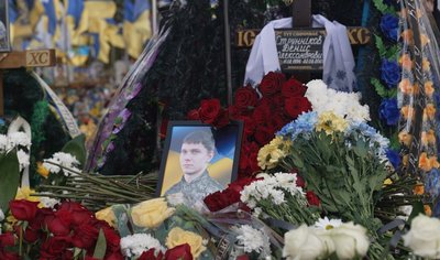 Похорон військового, Денис Струнніков, Тернопіль, жовтень 2025 Похорон військового, Денис Струнніков, Тернопіль, жовтень 2025