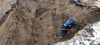 Порив труби у Бердичеві Порив труби у Бердичеві