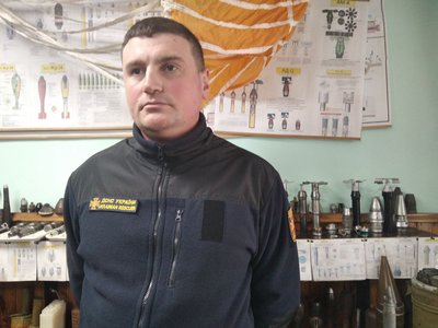 "Я пишаюся тим, що я – сапер, бо знаю, що рятую життя людей" – Сергій Курінний з Житомирщини