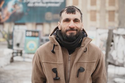 Керівник благодійної організації "Троянда на руці" Олександр Гуманюк Керівник благодійної організації "Троянда на руці" Олександр Гуманюк