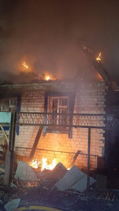 Наслідки обстрілів Донеччини 11 січня. Фото: Telegram/Павло Кириленко Наслідки обстрілів Донеччини 11 січня. Фото: Telegram/Павло Кириленко