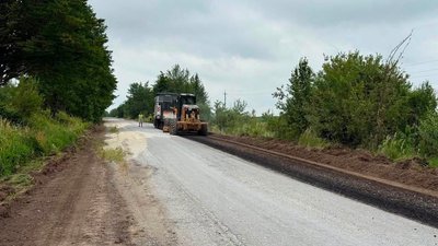 На Львівщині розпочали ремонт ділянки дороги між селом Рівне та Меденичами На Львівщині розпочали ремонт ділянки дороги між селом Рівне та Меденичами