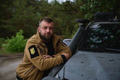 "Кабан", військовослужбовець підрозділу "Срібна трійка" бригади "Помста" "Кабан", військовослужбовець підрозділу "Срібна трійка" бригади "Помста"
