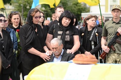 У Рівному попрощалися з сапером Юрієм Данилюком У Рівному попрощалися з сапером Юрієм Данилюком