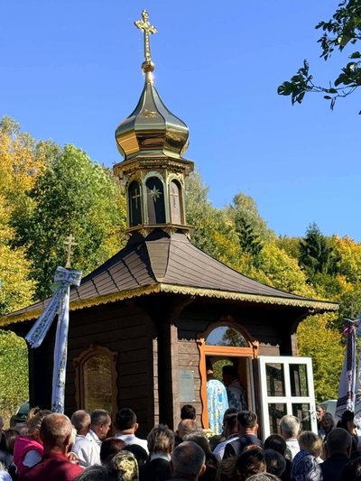 На Тернопільщині, освятили каплицю, церква, пішла під землю, провалилася, 2 жовтня 2026 року