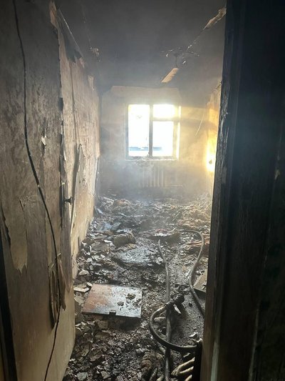 Пожежа, смерть, ДСНС, рятувальник, Коростень, Житомирщина Пожежа, смерть, ДСНС, рятувальник, Коростень, Житомирщина