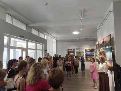 Виставка картин, Денис Кривий, Тернопіль, липень 2024 Виставка картин, Денис Кривий, Тернопіль, липень 2024