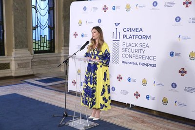 Еміне Джеппар Чорноморська безпекова конференція Бухарест 13 квітня 2023