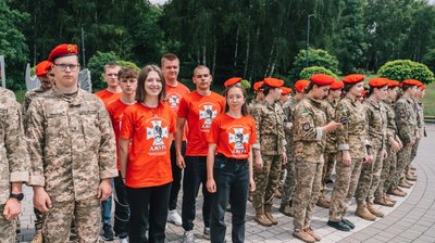 Відкриття скульптури, "Джура", Тернопіль, червень 2024 Відкриття скульптури, "Джура", Тернопіль, червень 2024