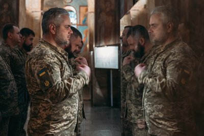 У Софійському соборі провели черговий "випускний" для капеланів