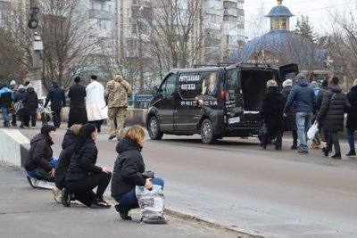 Охтирчани попрощалися з розвідником Олегом Тараном Охтирчани попрощалися з розвідником Олегом Тараном