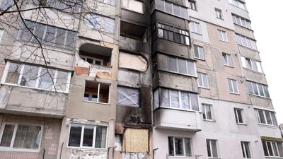вулиця 15 квітня, будинок після пожежі вулиця 15 квітня, будинок після пожежі