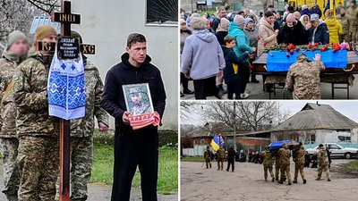 У двох громадах Кіровоградщини попрощалися із загиблими на фронті військовими У двох громадах Кіровоградщини попрощалися із загиблими на фронті військовими
