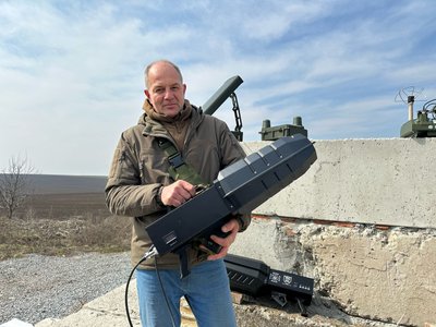 Андрій Павленко, антидронова рушниця Андрій Павленко, антидронова рушниця