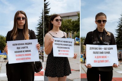 Акція в Житомирі на підтримку військовополонених та зниклих безвісти: ми пам'ятаємо про теракт в Оленівці Акція в Житомирі на підтримку військовополонених та зниклих безвісти: ми пам'ятаємо про теракт в Оленівці
