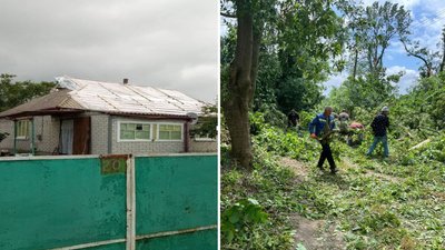 На Черкащині через негоду 14 населених пунктів лишились без електропостачання На Черкащині через негоду 14 населених пунктів лишились без електропостачання