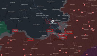 Бої біля Костянтинівки Бої біля Костянтинівки