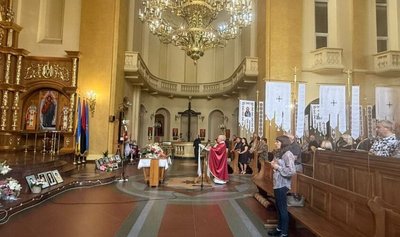 Молитва за загиблих внаслідок авіакатастрофи на Скнилові Молитва за загиблих внаслідок авіакатастрофи на Скнилові