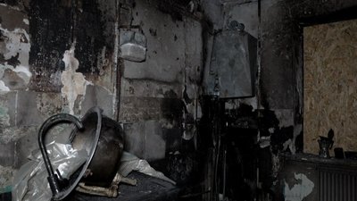 згарище, обгоріла квартира згарище, обгоріла квартира