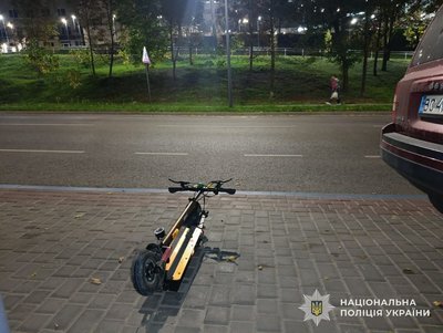 Фото з місця ДТП у Винниках Фото з місця ДТП у Винниках