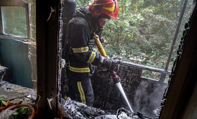 Рятувальники ліквідували пожежу на площі три квадратних метри