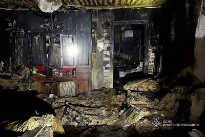 У Дніпрі у пожежі загинули дві людини У Дніпрі у пожежі загинули дві людини