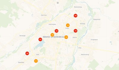 В Івано-Франківську зафіксували найвищий рівень забруднення повітря в Україні
