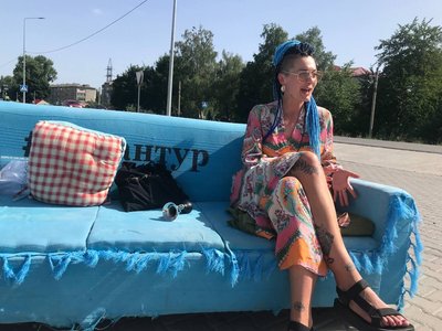 Диван на колесах Тернопільщина, Аркадій Фішман, благодійний тур Диван на колесах Тернопільщина, Аркадій Фішман, благодійний тур