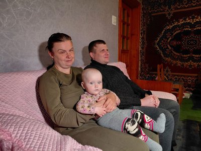 Катерина та Володимир із Мартою Катерина та Володимир із Мартою