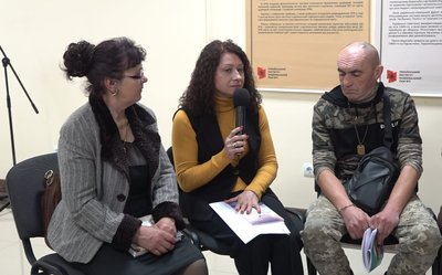 Леся Орляк, ветеранські читання, "Поезія, гартована війною" Леся Орляк, ветеранські читання, "Поезія, гартована війною"