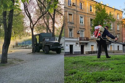 Зелені зони Харкова обробляють від кліщів