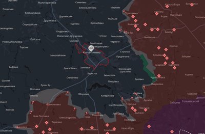 Вихід до Костянтинівки — пріоритетна ціль військ РФ: дані 93 ОМБр "Холодний Яр" Вихід до Костянтинівки — пріоритетна ціль військ РФ: дані 93 ОМБр "Холодний Яр"