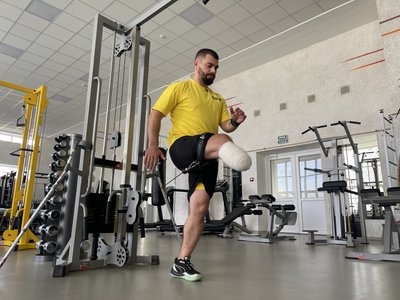 Переніс дві ампутації: у Львові протезували воїна з Рівненщини Переніс дві ампутації: у Львові протезували воїна з Рівненщини