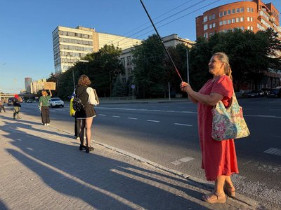 У Дніпрі жителі долучилися до протестної ходи на підтримку Федорова У Дніпрі жителі долучилися до протестної ходи на підтримку Федорова