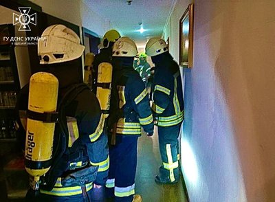 В Одесі горів готель В Одесі горів готель