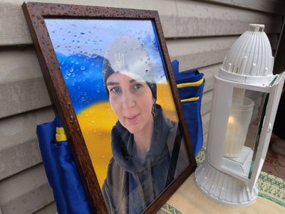 26-річна військова Надія Войцишин 26-річна військова Надія Войцишин