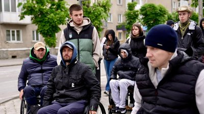 Табір активної реабілітації для людей на кріслі колісному, Тернопільщина, травень 2025 Табір активної реабілітації для людей на кріслі колісному, Тернопільщина, травень 2025