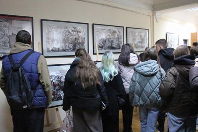 виставка ілюстрацій, Олег Кіналь виставка ілюстрацій, Олег Кіналь