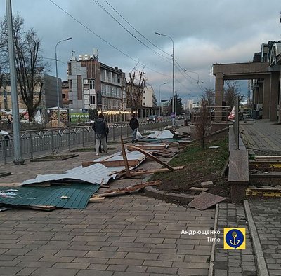 Наслідки негоди у Маріуполі