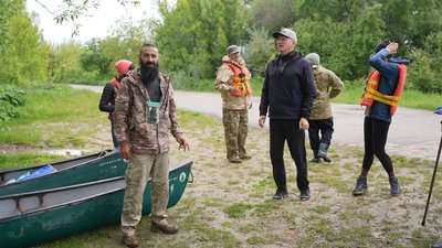 На Вінниччині провели реабілітаційний сплав для ветеранів На Вінниччині провели реабілітаційний сплав для ветеранів