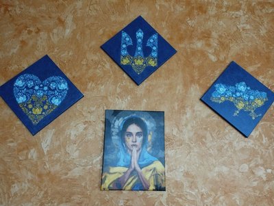 патріотичні картини, твори в синьо-жовтих кольорах патріотичні картини, твори в синьо-жовтих кольорах