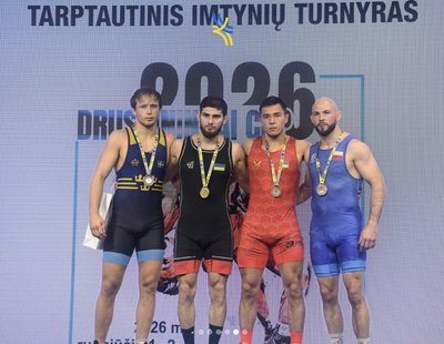 Qırımtatar İrfan Mirzoyev Litvaniyada yunan-roma küreşiniñ halqara turnirinde ğalebe qazandı Qırımtatar İrfan Mirzoyev Litvaniyada yunan-roma küreşiniñ halqara turnirinde ğalebe qazandı
