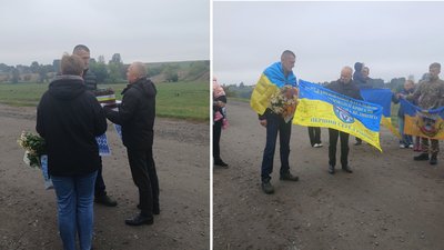 Два роки був у полоні: військового Михайла Шостака зустріли селі Золочівка на Рівненщині Два роки був у полоні: військового Михайла Шостака зустріли селі Золочівка на Рівненщині