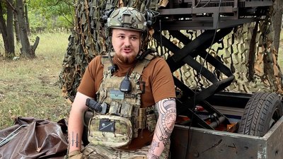 Заступник командира роти РЕБ "Спектр" Віктор Донецька область Заступник командира роти РЕБ "Спектр" Віктор Донецька область